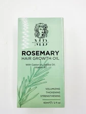 Rosemary Hair Growth Oil With Castor Oil, Jojoba Oil, Vitamin B7