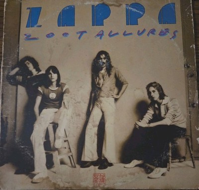 Frank Zappa Zoot Allures Warner Bros LP Vinyl Original 