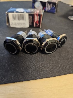 Phobya Vandalismusschalter 4 Schalter & 2 Kabel