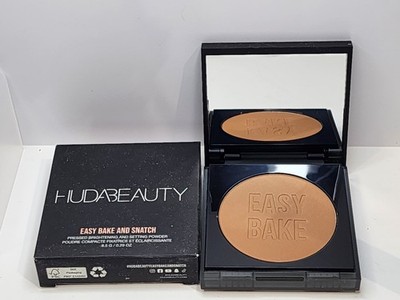 Huda Beauty Easy Bake & Snatch Pressed Brightening & Setting Powder Coffee Cake
