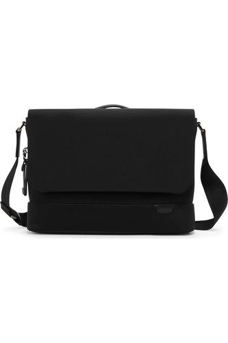 Tumi Harrison Midland Nylon Messenger Bag Black