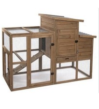 Tiaki Wooden Chicken Coop Ranch -Hühnerhaus-