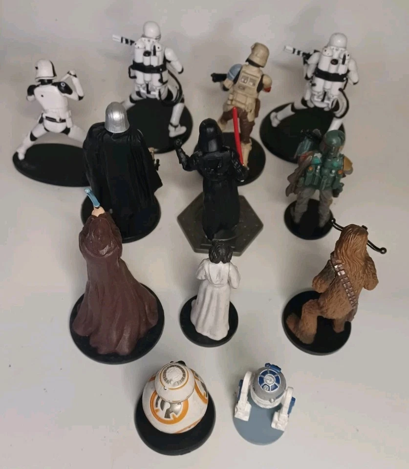 Lote de 12 figuras de Star Wars Capitana Phasma, Flame Troopers, Scariff y más de Disney Foto 4 de 4