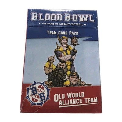 Blood Bowl - Old World Alliance Team Cards Pack: New Sealed