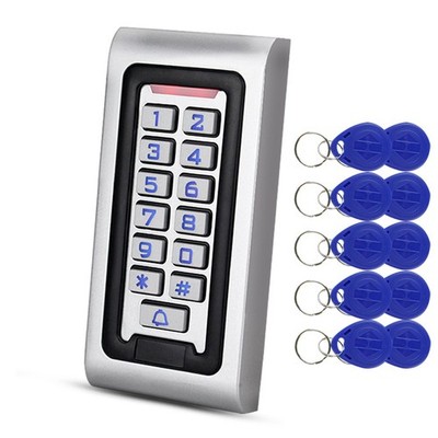 Standalone- Wasserdicht RFID Access Control Tastatur Metall Kartenleser