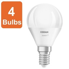 Osram Smart+ Matter E14 Classic P40 Multicolour RGBW Light Bulb 4.9W 4 Pack