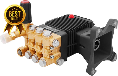 #ad 4400 PSI 4.0 GPM Pressure Washer Pump 1 Inch Shaft Triplex $238.61