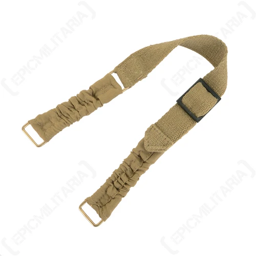 WW2 British Brodie Canvas Chin Strap - Repro Helmet Army Military Equipment