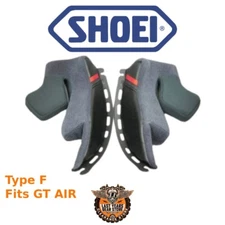 Shoei Type F Helmet Cheek Pads GT-AIR 1 35mm Motorcycle Motorbike