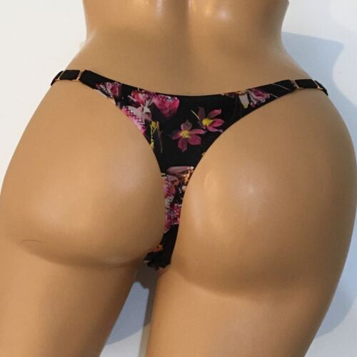 Sexy hoch geschnittene Damen-G-String-Tangas mit Akzentriemen Unterwäsche Höschen Dessous - USA - Bild 18 von 23