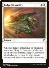 4x Judge Unworthy - NM Time Spiral Remastered SPARROW MAGIC
