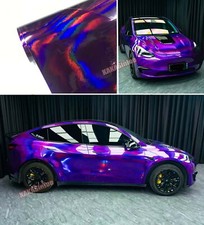 65ft Pur Gloss Holographic Chrome Chameleon Full Suv Car Vinyl Wrap Sticker Us 65ft Pur Gloss Holographic Chrome Chameleon Full Suv Car Vinyl Wrap Sticker Us