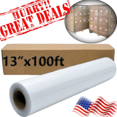 4UMEDIA&DISPLAYS Silk Screen Printing Waterproof Instant-Dry Inkjet Transparency Film 13”x100ft