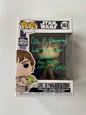 COLIN SKEAPING & RON HONE In-Person Signed Autograph FUNKO POP Star Wars