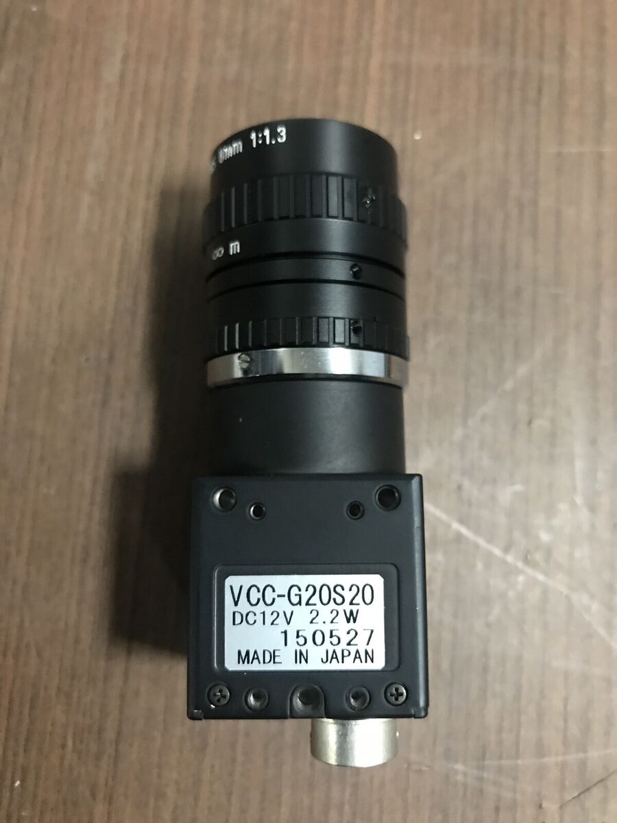 CIS SXGA VCC-G20S20 CCD CAMERA / 8mm 1:1.3 LENS | eBay CIS SXGA VCC-G20S20 CCD CAMERA / 8mm 1:1.3 LENS | eBay
