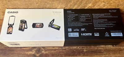 Casio EXILIM TRYX EX-TR100 12.1MP Digital Camera - Black for sale