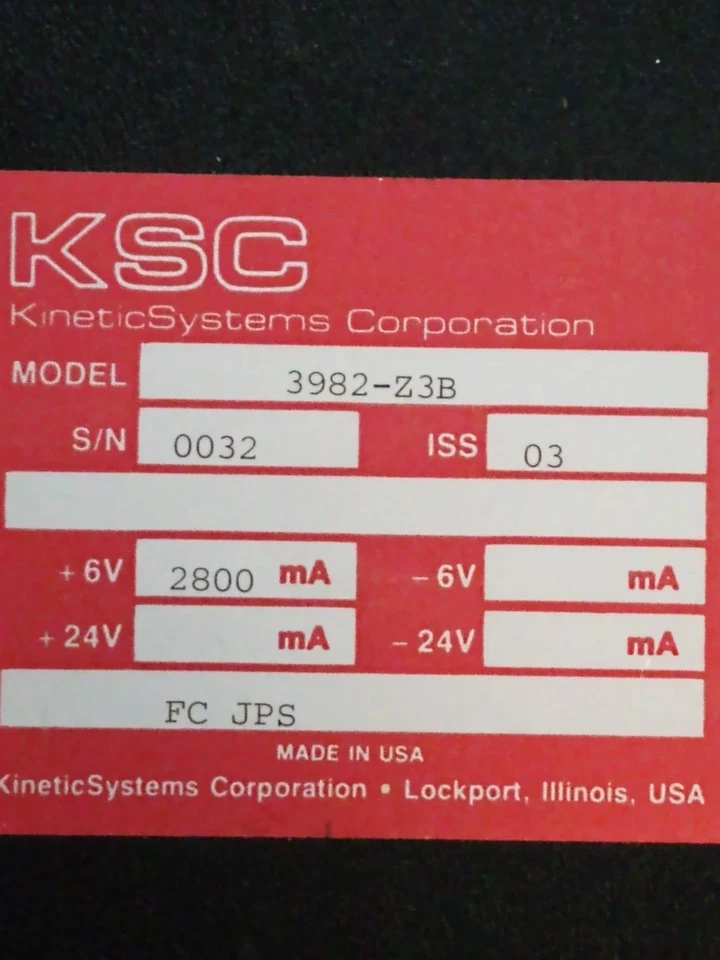 KINETIC SYSTEMS 3982-Z3B CAMAC LIST SEQUENCING AUXILIARY CONTROLLER, PC153982-I2 - Image 2 of 4