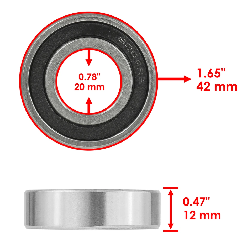 Kit de cadena de árbol de levas para Yamaha Kodiak 400 YFM400FA YFM400A 2x4 4x4 2000-2006 Foto 3 de 4