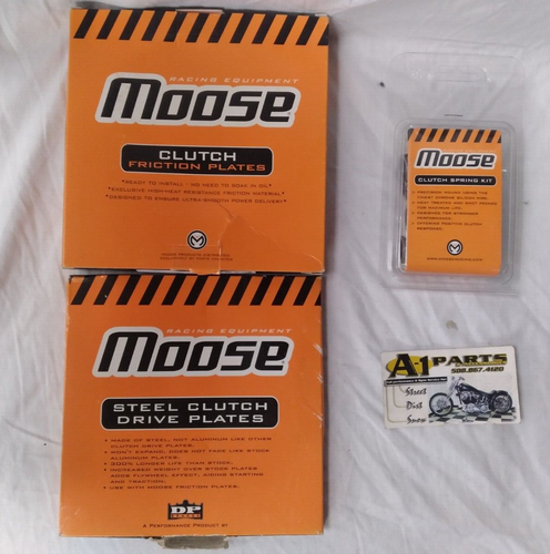 Moose Racing Clutch Kit; Plates, Frictions, Springs Honda 1990-05 CR250R CRF450R - Picture 2 of 4