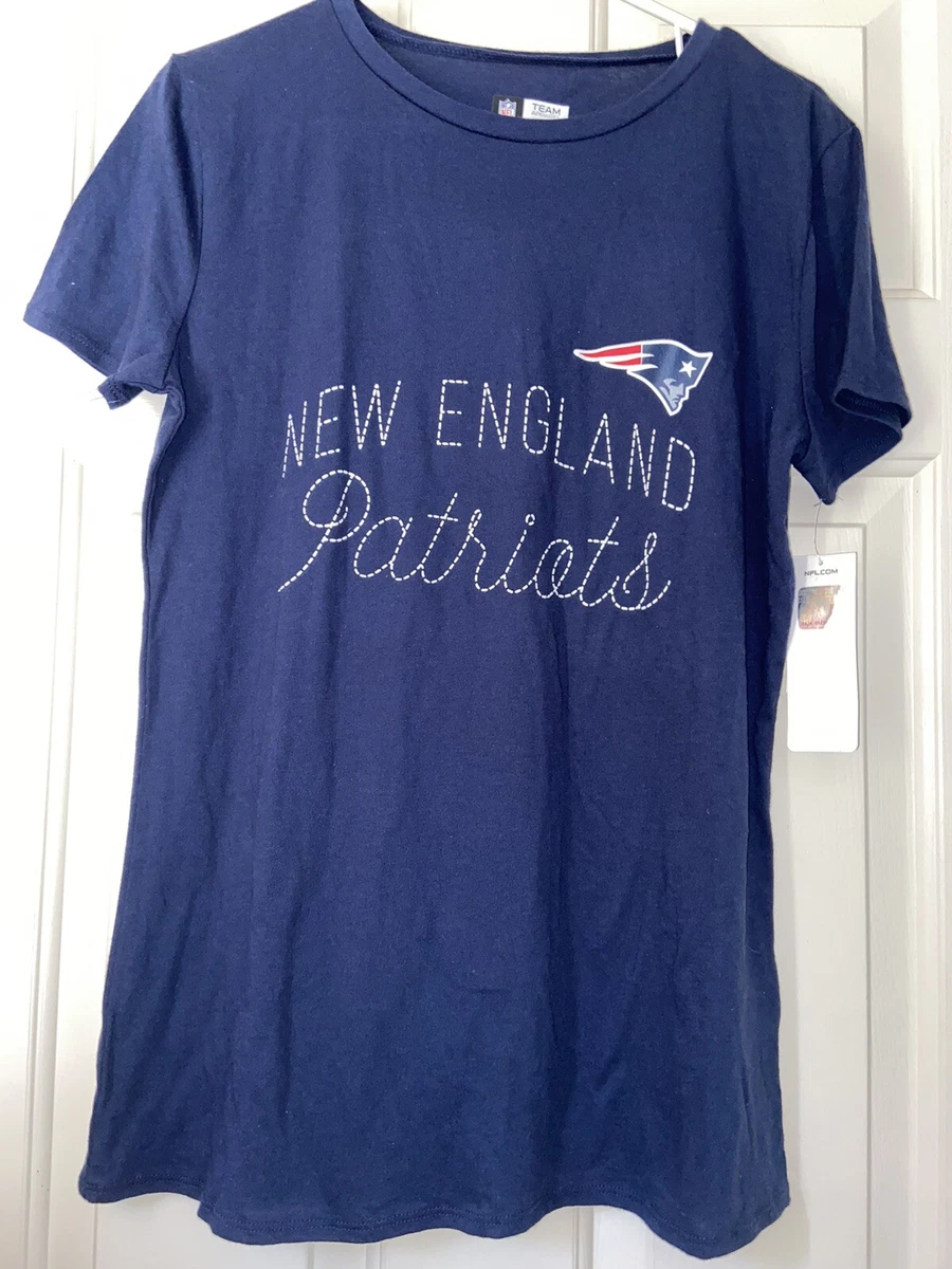 New England Patriots Shirt Women NFL Team Licensed Apparel Sz Sm
