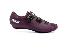 SIDI GENIUS 10 – CARBON SOLE – WINE – ROAD CYCLING SHOES – FREE US SHIPPING