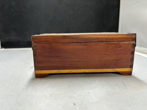 Miniature Cedar Chest 5.5x3x2.5 w/ Brass - A2 - 第 4/12 張圖片