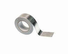 Silver Aluminum Foil Tape - 1 in. x 5 yd.Vapor Resistant Rubber Adhesive
