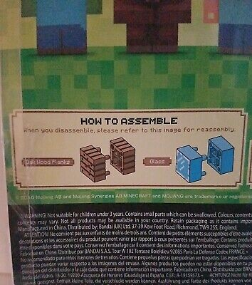 Minecraft Mine-Keshi Wood Plank & Glass Block Set