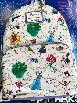 Disney Parks 100 Years Special Moments Allover Print Loungefly