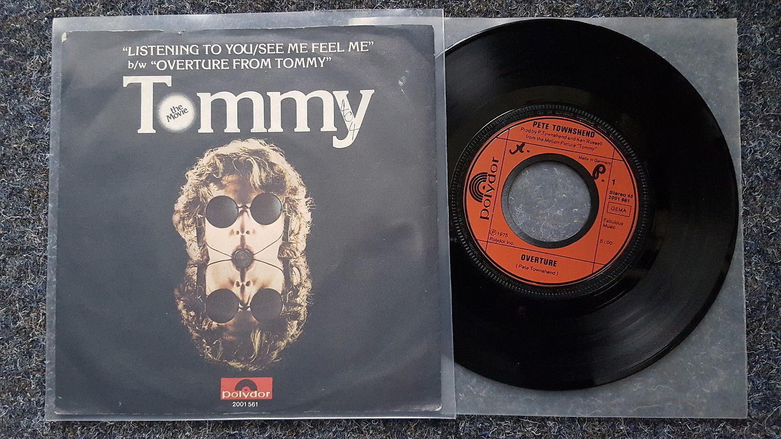 7"" Single Vinyl Pete Townshend/ Roger Daltrey (The Who) - Tommy Overture