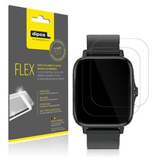 2x protective film for Kaseemi 1.7 inch smartwatch, coating al