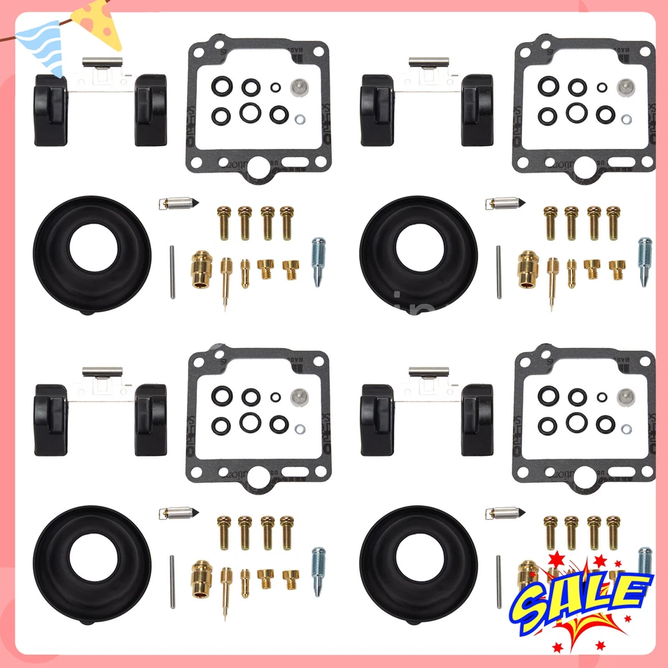 Nuevo kit de reparación de carburador juego de reconstrucción para Yamaha FJ1200 FJ1200A FJ 1200 A Foto 2 de 4