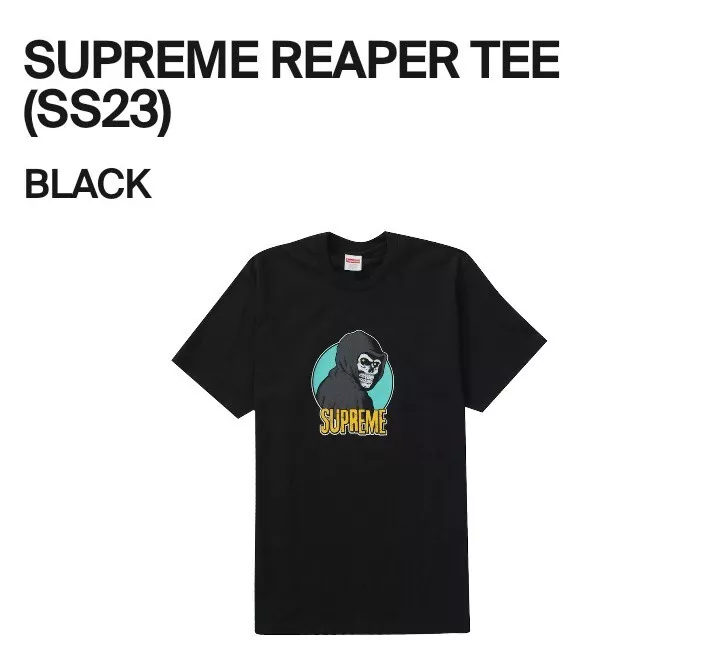 Supreme reaper sales tee black