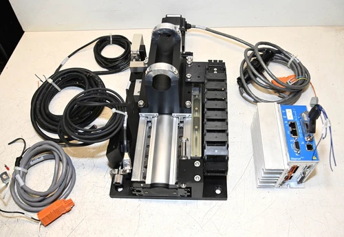Parker 804-6879A Linear Ballscrew Actuator 5" Stroke Copley StepNet+ Renishaw En