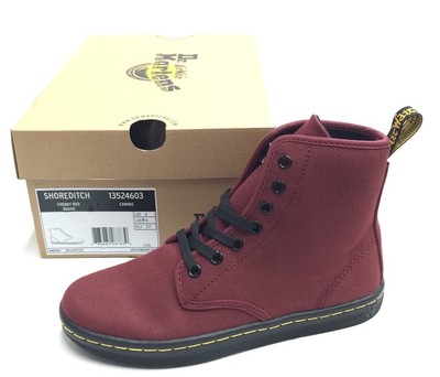 dr martens shoreditch cherry red