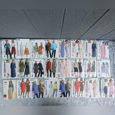 See & Sew Women & Girl's Pattern Bundle Sewing Modest Skirts Dresses Nightgown