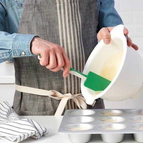 2X ikea Rubber Spatulas Cooking Baking Scraper Cream Butter Mixing Batter Tools - Picture 4 of 4