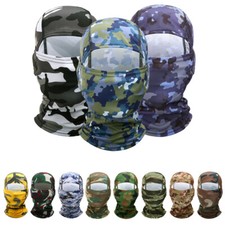 Tactical Full Face Mask Hunting Balaclava Breathable Neck Scarf Cycling Bike Hat
