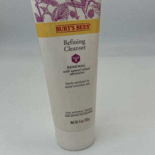 BURTS BEES RENEWAL REFINING CLEANSER 6 oz Full Size - Picture 2 of 2