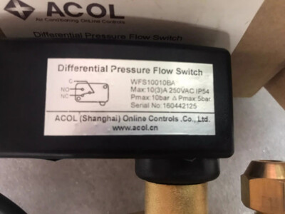 1pcs NEW ACOL water flow differential pressure switch WFS10010BA