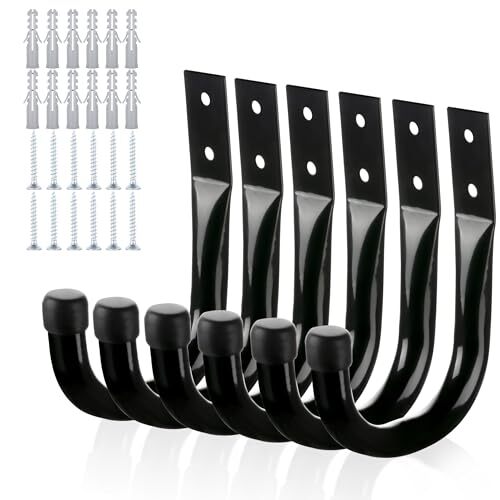 Heavy Duty Garage Hooks for Hanging 6Pcs Large Garage Storage Hooks