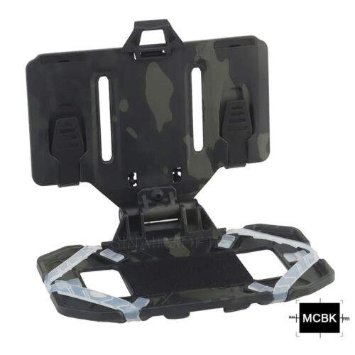 Tactical Vest Front Folded Navigation Board Admin Bag Phone Holder +Fixing Strap - Picture 14 of 32
