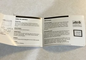 NES Nintendo Bugs Bunny Crazy Castle Instruction Book ONLY NO GAME 