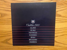 1988 Cadillac Sales Brochure - Full Line - Allante, DeVille, Eldorado, Seville
