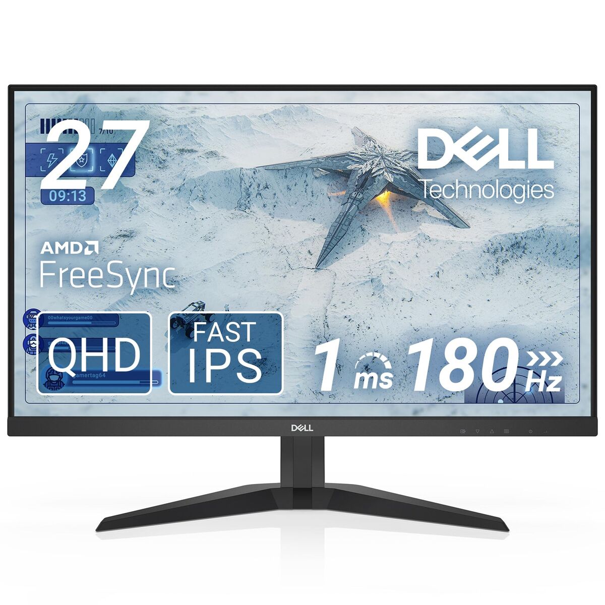 Dell G2725D 27-Inch Gaming Monitor 3-Year No Bright Spot Dell G2725D 27-Inch Gaming Monitor 3-Year No Bright Spot
