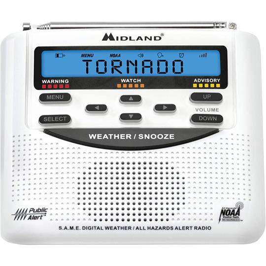 Midland wr120 noaa weather alert radio