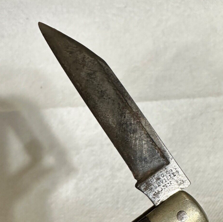 RARE ANTIQUE 1800'S ERA HOLLEY MFG CO LAKEVILLE CT POCKET KNIFE in10