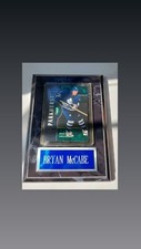 Bryan Mccabe Toronto Maple Leafs Plaque Hockey Card 