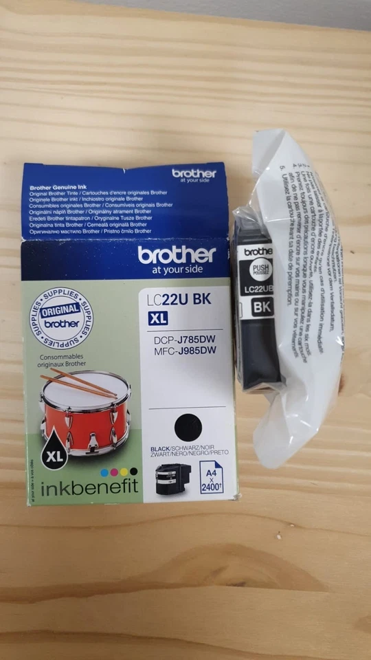 Brother - Black - Cartouche d'encre LC22U BK XL pour imprimante jet d'encre - Photo 2/2