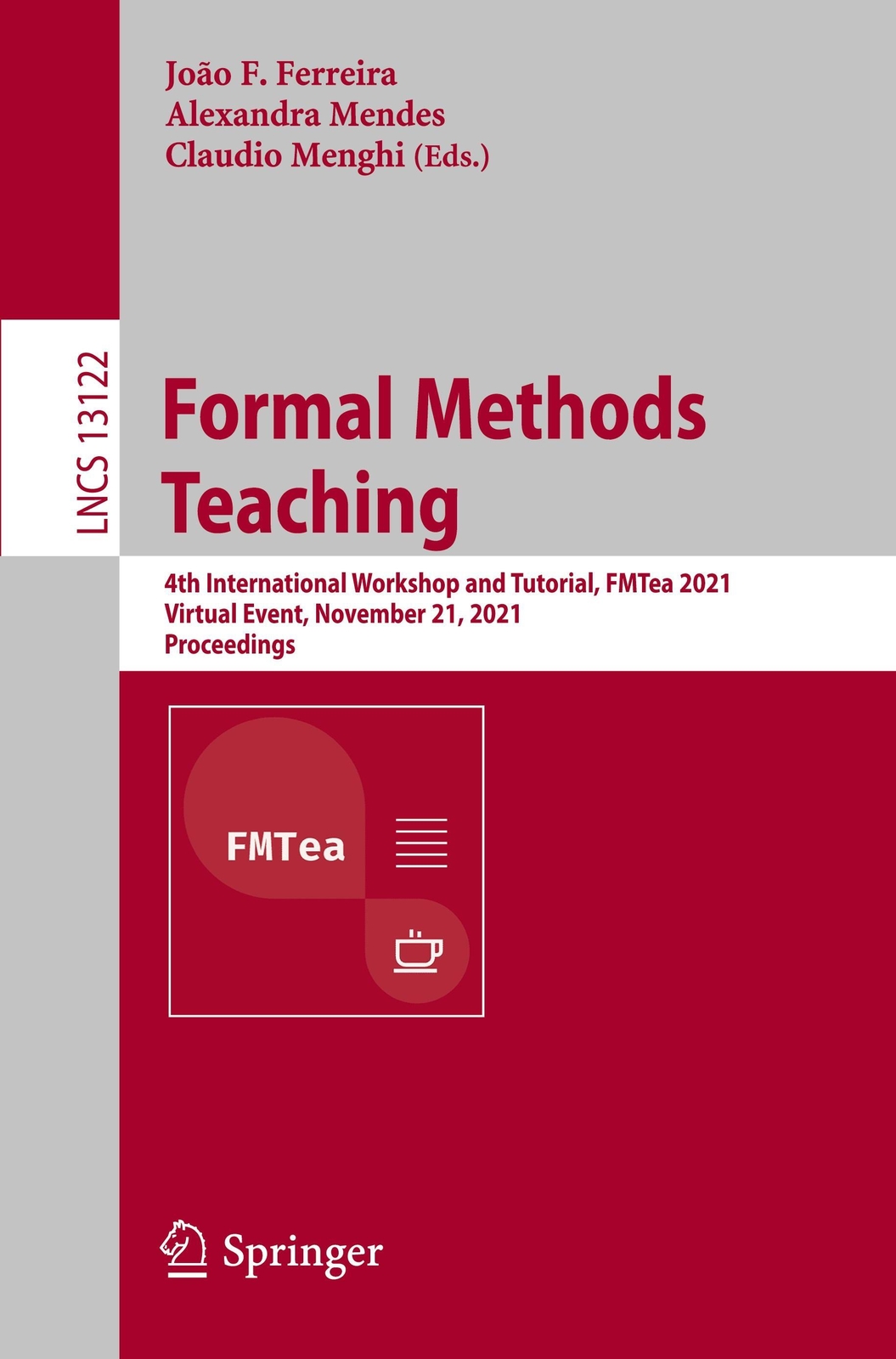 Thumbnail - João F. Ferreira (u. A.) | Formal Methods Teaching | Taschenbuch |